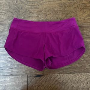 Lululemon Speed-Up Shorts 2.5”